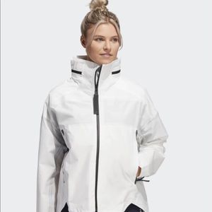 NWT Adidas Parley MyShelter White/Holographic Jacket
